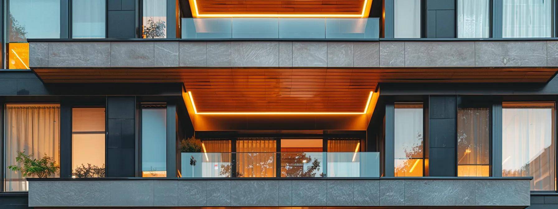 a modern urban home showcases the stark contrast between elegant wooden windows and sleek fiberglass frames, illuminated by soft indoor lighting that highlights their distinct textures and insulation qualities.