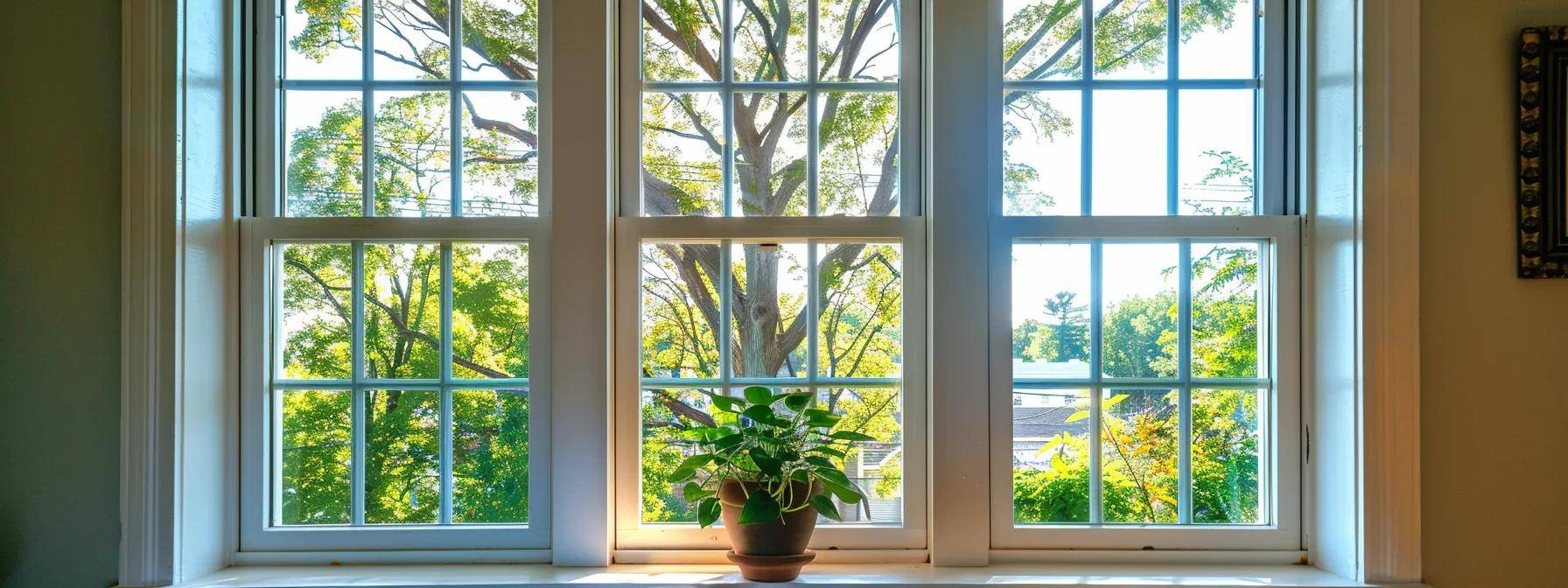 a stylish massachusetts home showcases a variety of elegant window types, including classic double-hung and modern bay windows, all set against a vibrant urban backdrop that highlights their architectural compatibility and energy-efficient features.